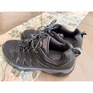 Skechers Mens Terrabite 51844 Black Hiking Shoes Sneakers Size 10.5 Water Resist